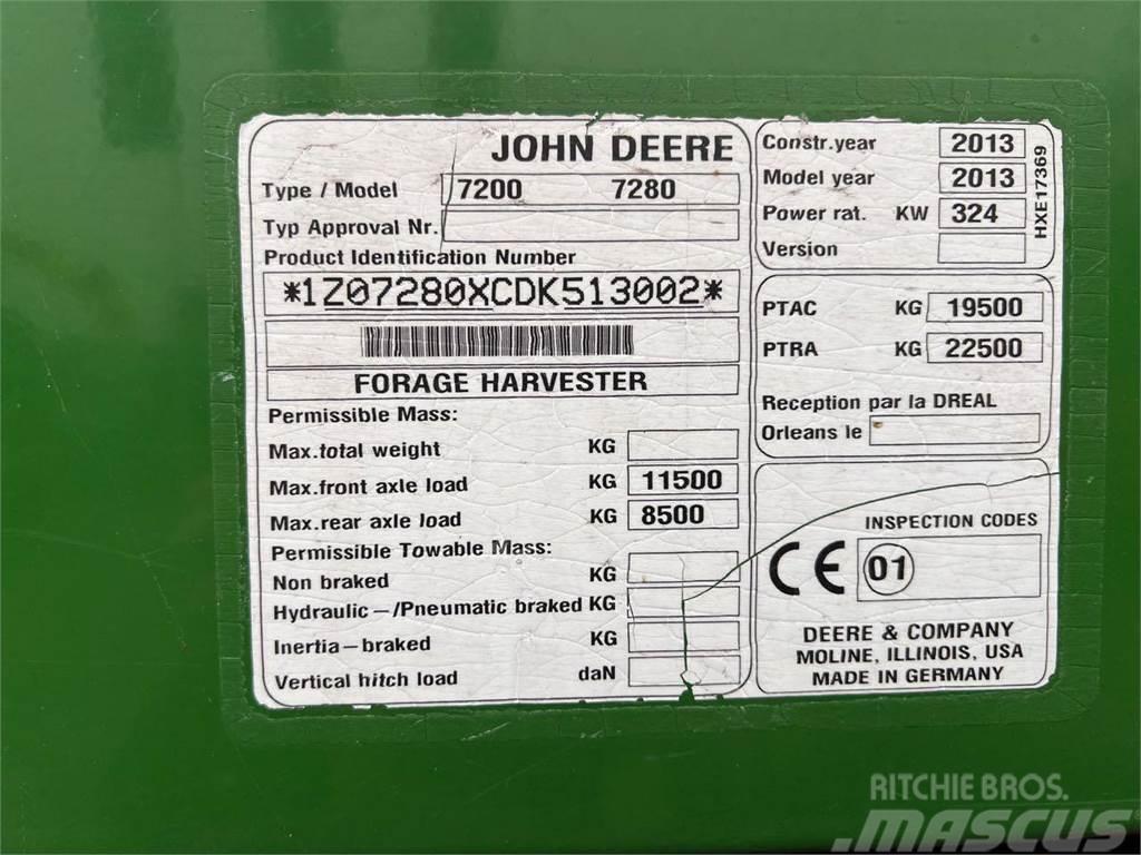 John Deere 7280 Forage harvesters