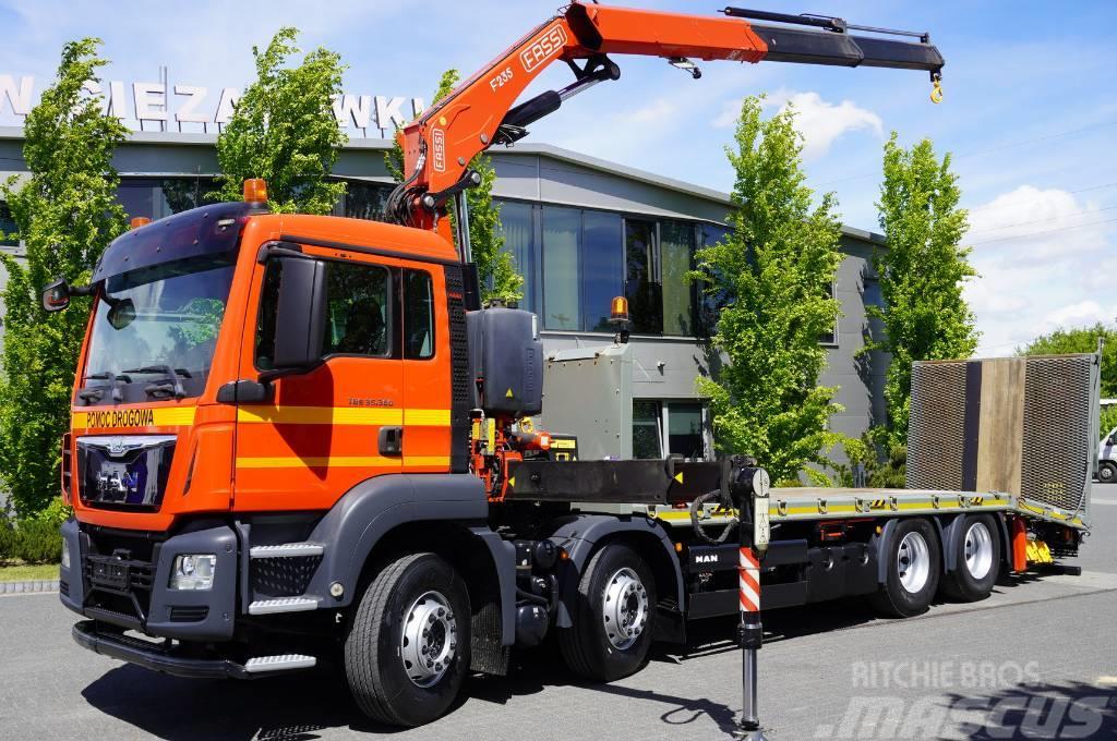 MAN TGS 35.360 E6 8×2 / Tow truck / Crane Fassi F235 Transport vehicles