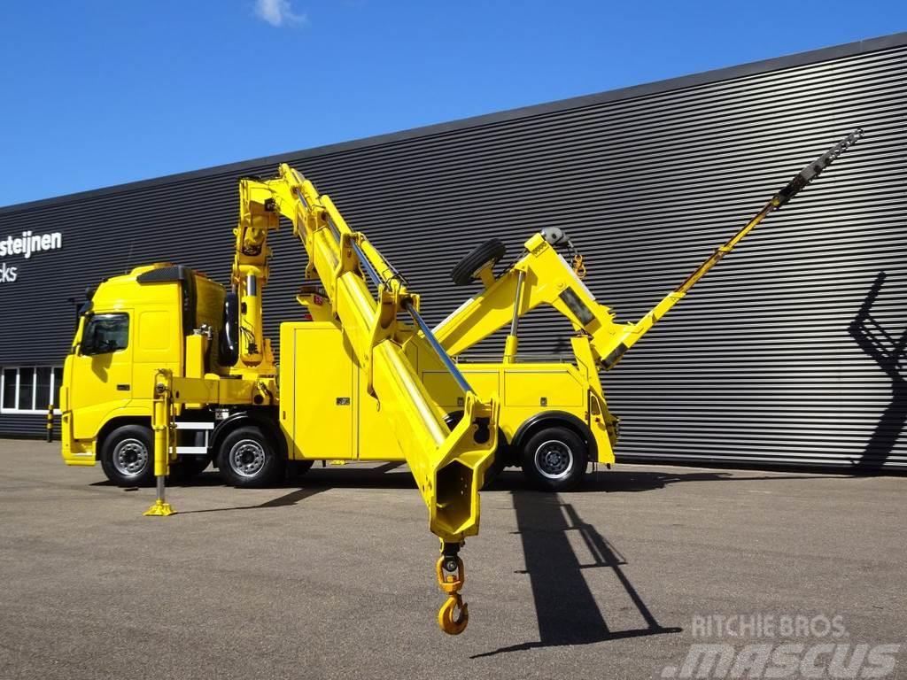 Volvo FH 520 / ABSCHLEPP / RECOVERY / TOWTRUCK / 8x4 / C Truck mounted cranes