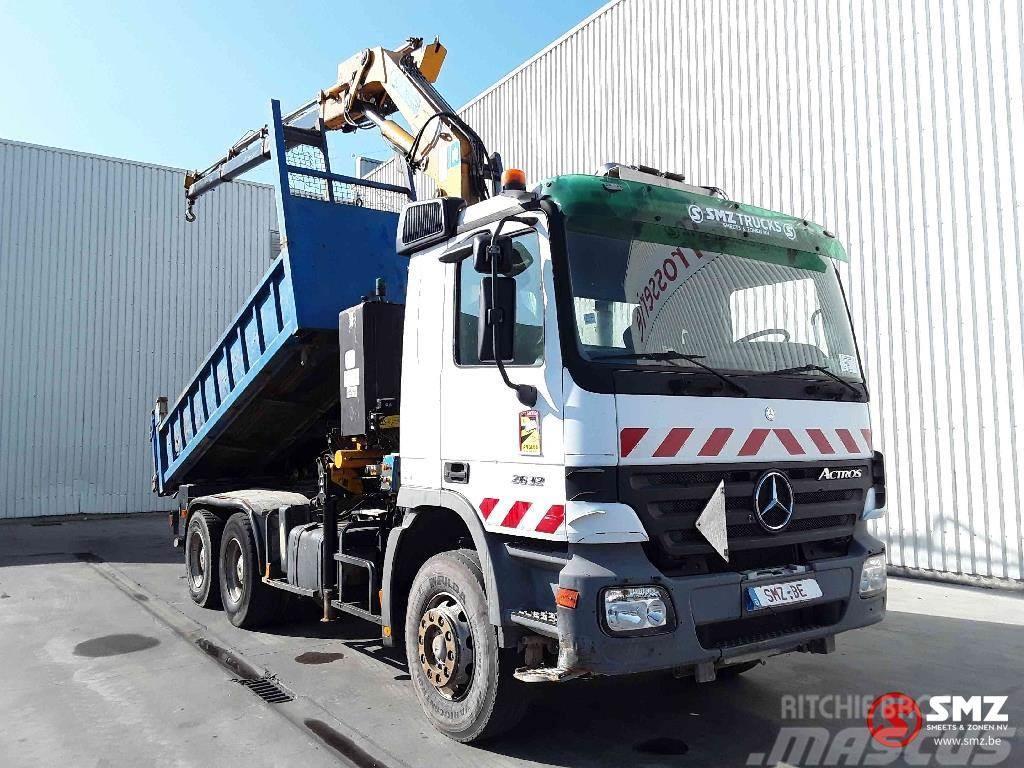 Mercedes-Benz Actros 2632 Effer 170 3s+remote Truck mounted cranes