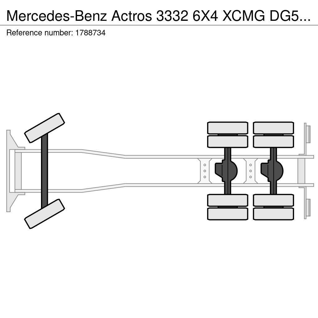 Mercedes-Benz Actros 3332 6X4 XCMG DG53C FIRE FIGTHING PLATFORM Truck mounted platforms