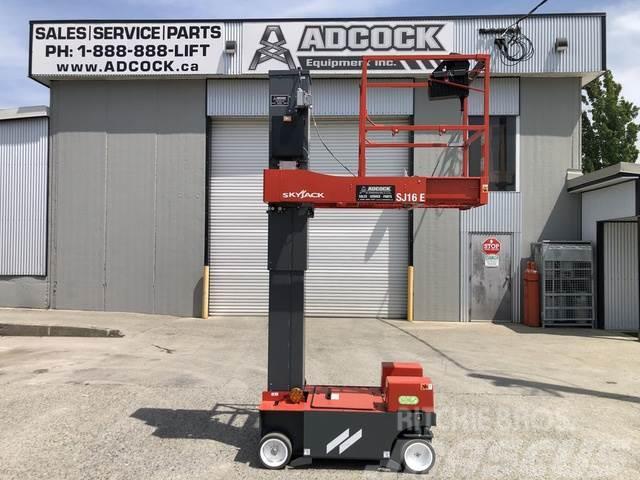 SkyJack SJ16 E Vertical Mast Lift Used Personnel lifts and access elevators