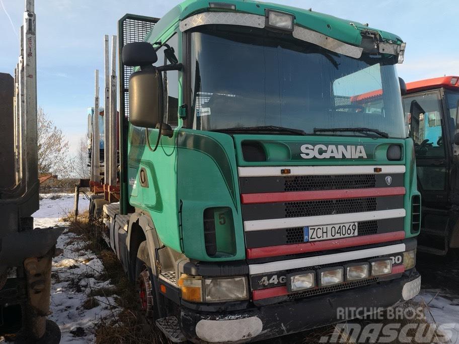 Scania 144 G Truck mounted cranes