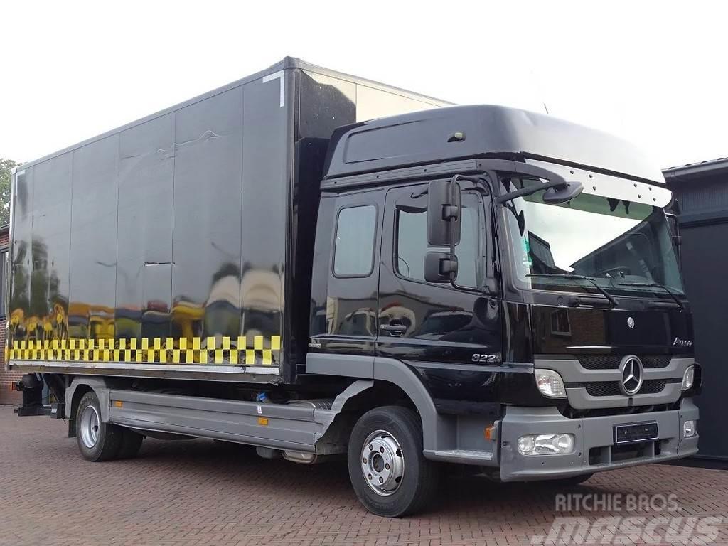 Mercedes-Benz Atego 822 6 sitz standheizung lbw 1.5 ton Box trucks