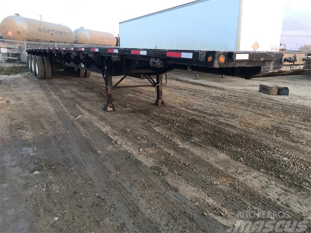  Cross Country 53' Tridem Flat Deck/Highboy Flatbed/Dropside semi-trailers