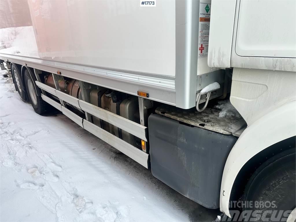 Scania G450 6x2 Box truck w/ fridge/freezer unit. Box trucks