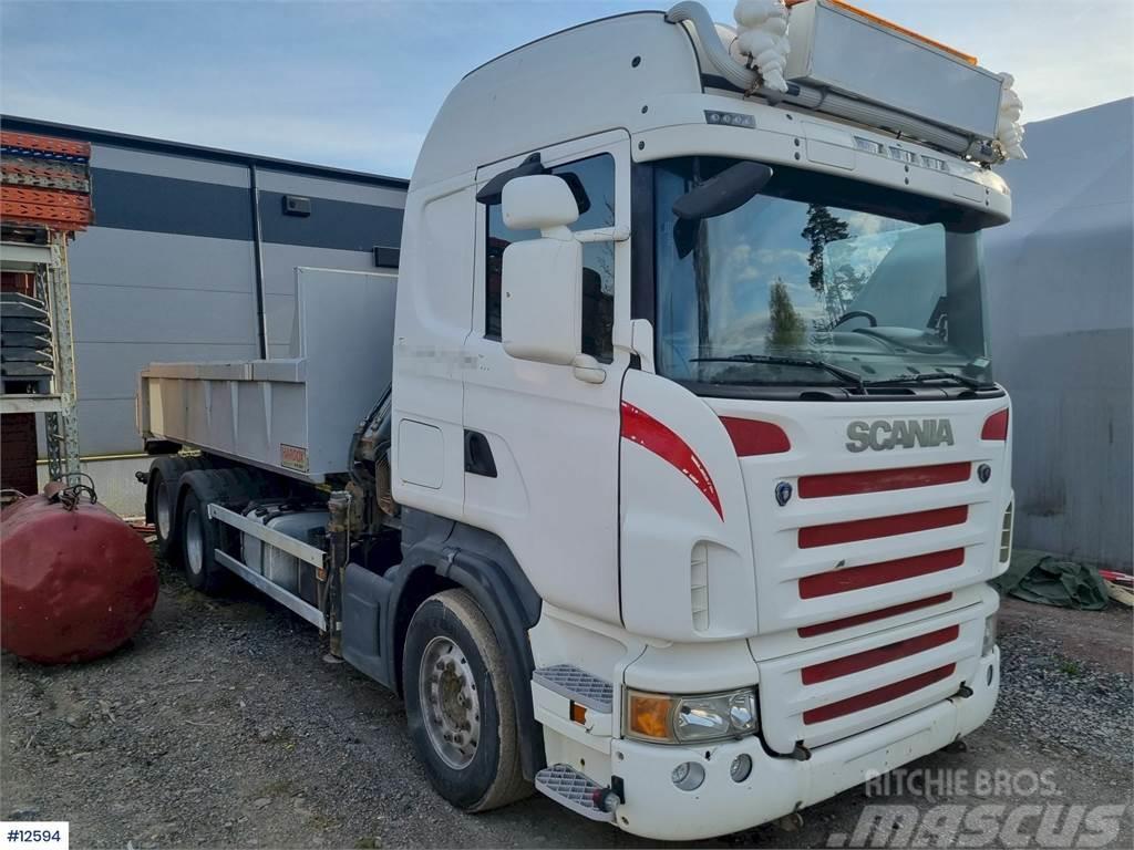 Scania R470 6x2 Hook & crane truck with HIAB 099 Truck mounted cranes
