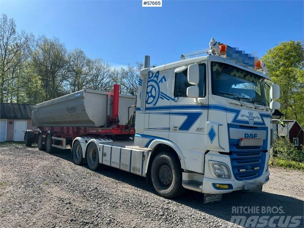 DAF XF 510 FTT tractor head with tipper trailer Prime Movers