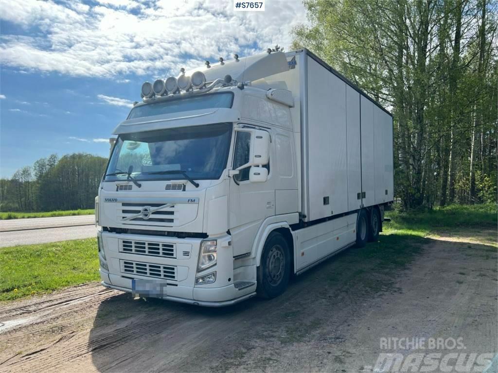 Volvo FM 6x2 Box truck with openable left side and tail  Box trucks