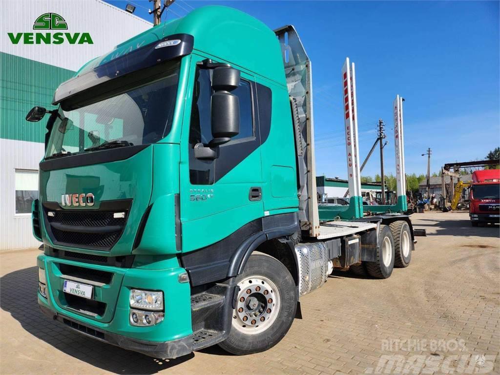 Iveco STRALIS 560 6x4 Chassis Cab trucks