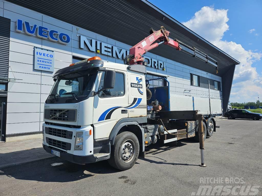 Volvo FM13 HMF 1820 kympitetty -18 Truck mounted cranes
