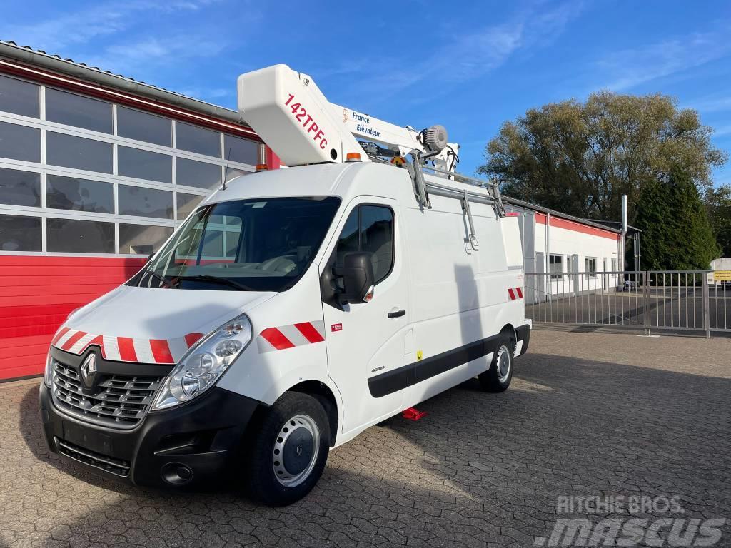 Renault Master Hubarbeitsbühne France Elévateur 142 TPF Truck mounted platforms