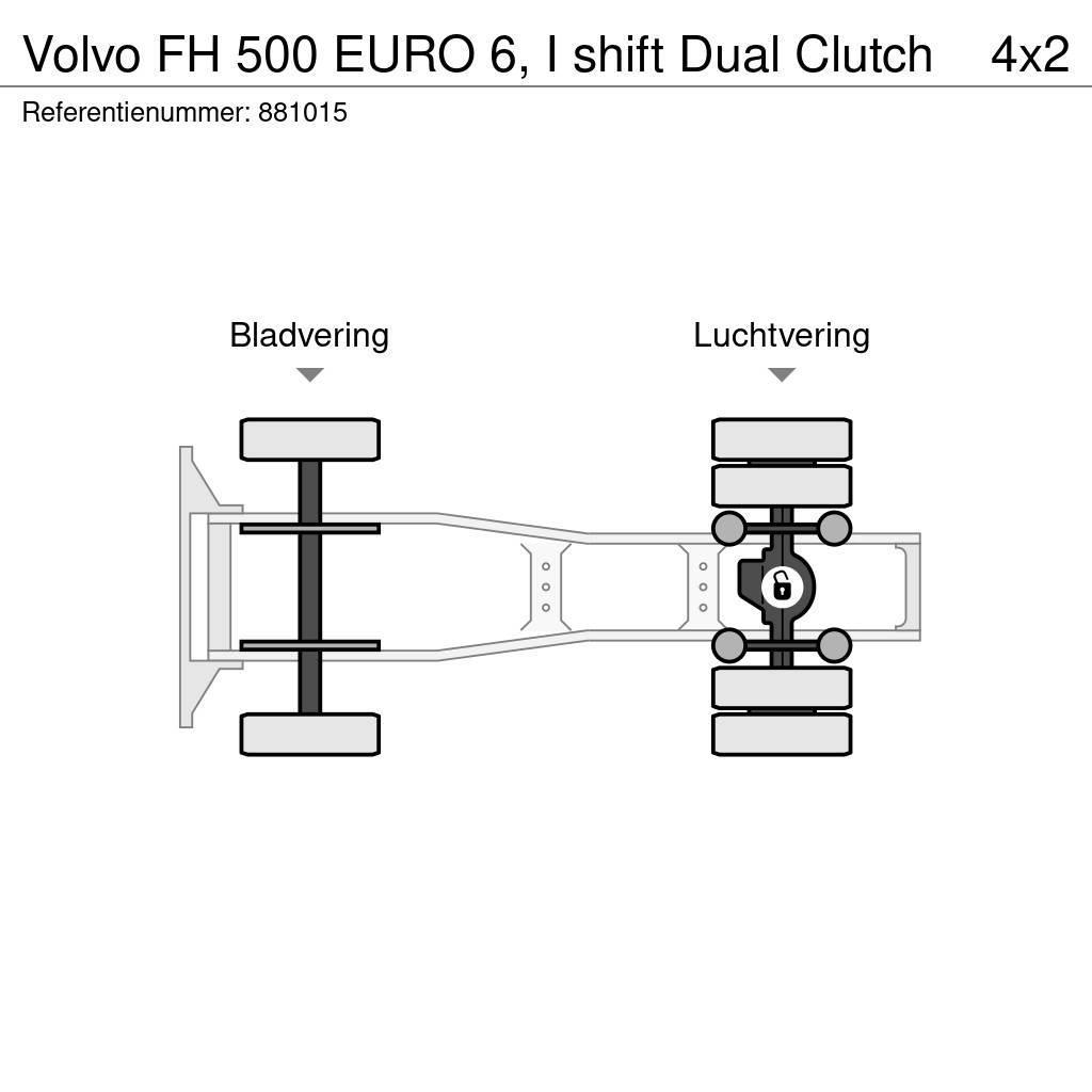 Volvo FH 500 EURO 6, I shift Dual Clutch Prime Movers