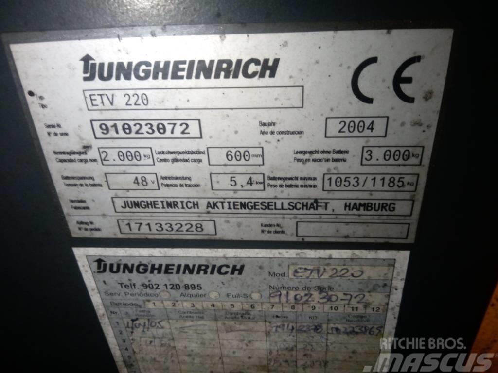Jungheinrich ETV 220 Reach truck