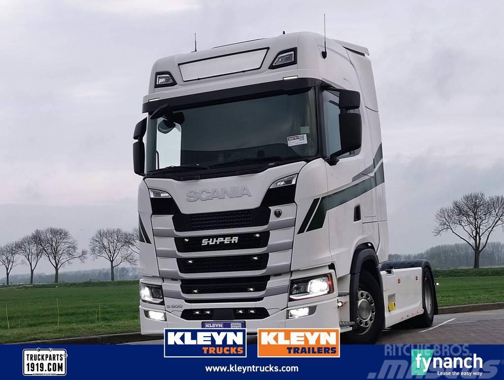 Scania S500 night a/c led skirts Prime Movers