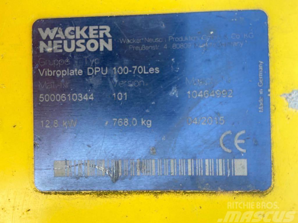 Wacker Neuson DPU100Les Plate compactors