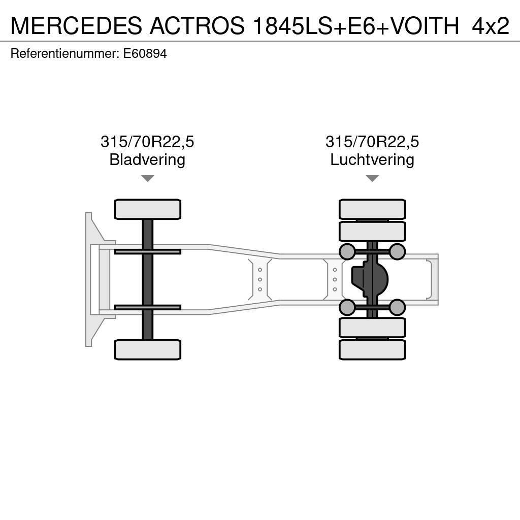 Mercedes-Benz ACTROS 1845LS+E6+VOITH Prime Movers