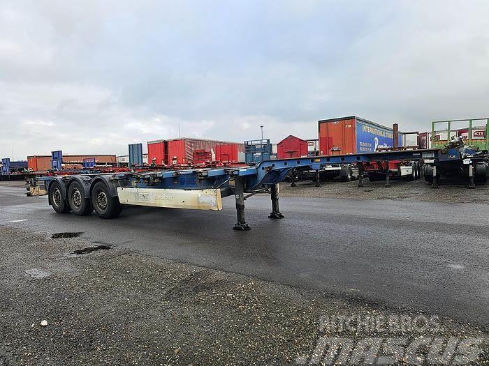 Krone Sd 27 | All connections | Rear slider Container semi-trailers