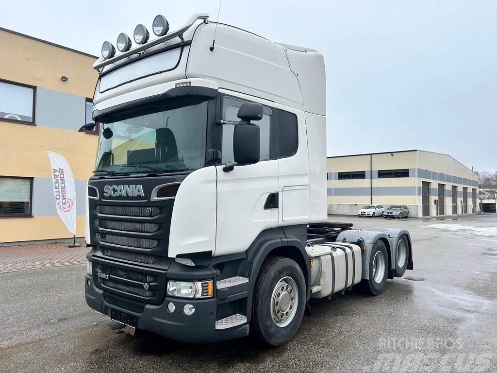 Scania R580 6X2 EURO6 + HYDRAULICS Prime Movers