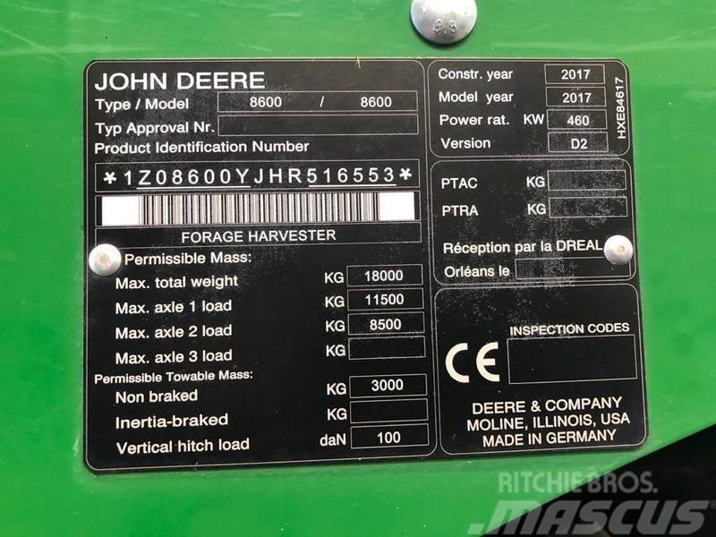 John Deere 8600 inklusive Garantie, inklusive Zinssubventioni Farm machinery