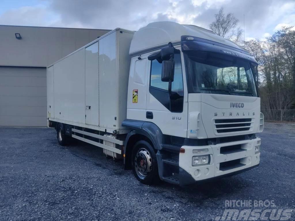 Iveco Stralis 310 CASE + D'HOLLANDIA 1500 KG - 224125 KM Box trucks