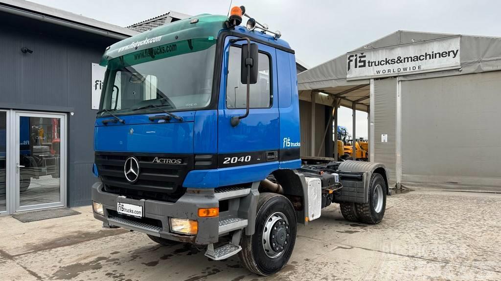 Mercedes-Benz ACTROS 2040 AS 4x4 tractor unit tipp. hydr. Prime Movers