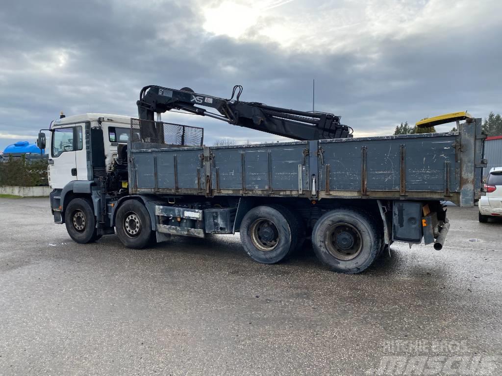 MAN TGA 32.390 / Hiab166 Sans Procedures Truck mounted cranes