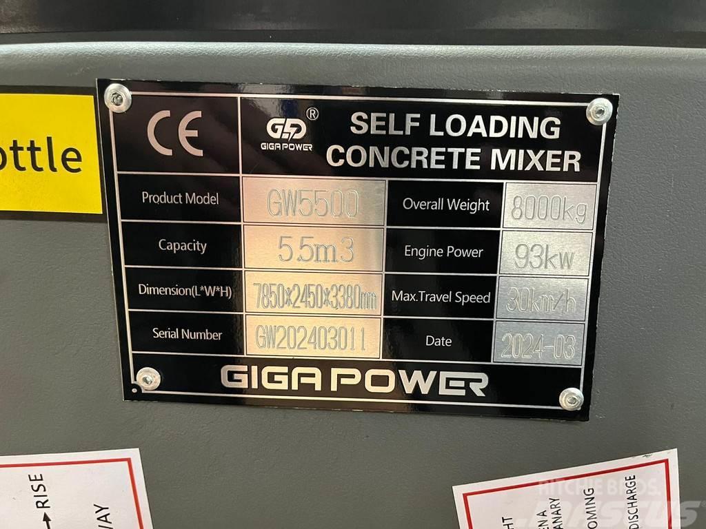  Giga power 5500 Concrete trucks