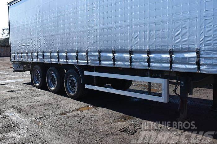  Nordic S340 | New curtains | Galvanised chassis | Curtain sider semi-trailers