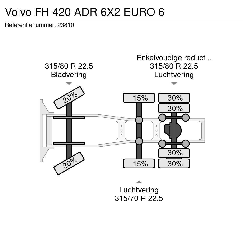 Volvo FH 420 ADR 6X2 EURO 6 Prime Movers