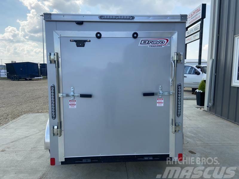  5FT x 8FT V-Nose Enclosed Cargo Trailer Ramp Door  Box Trailers