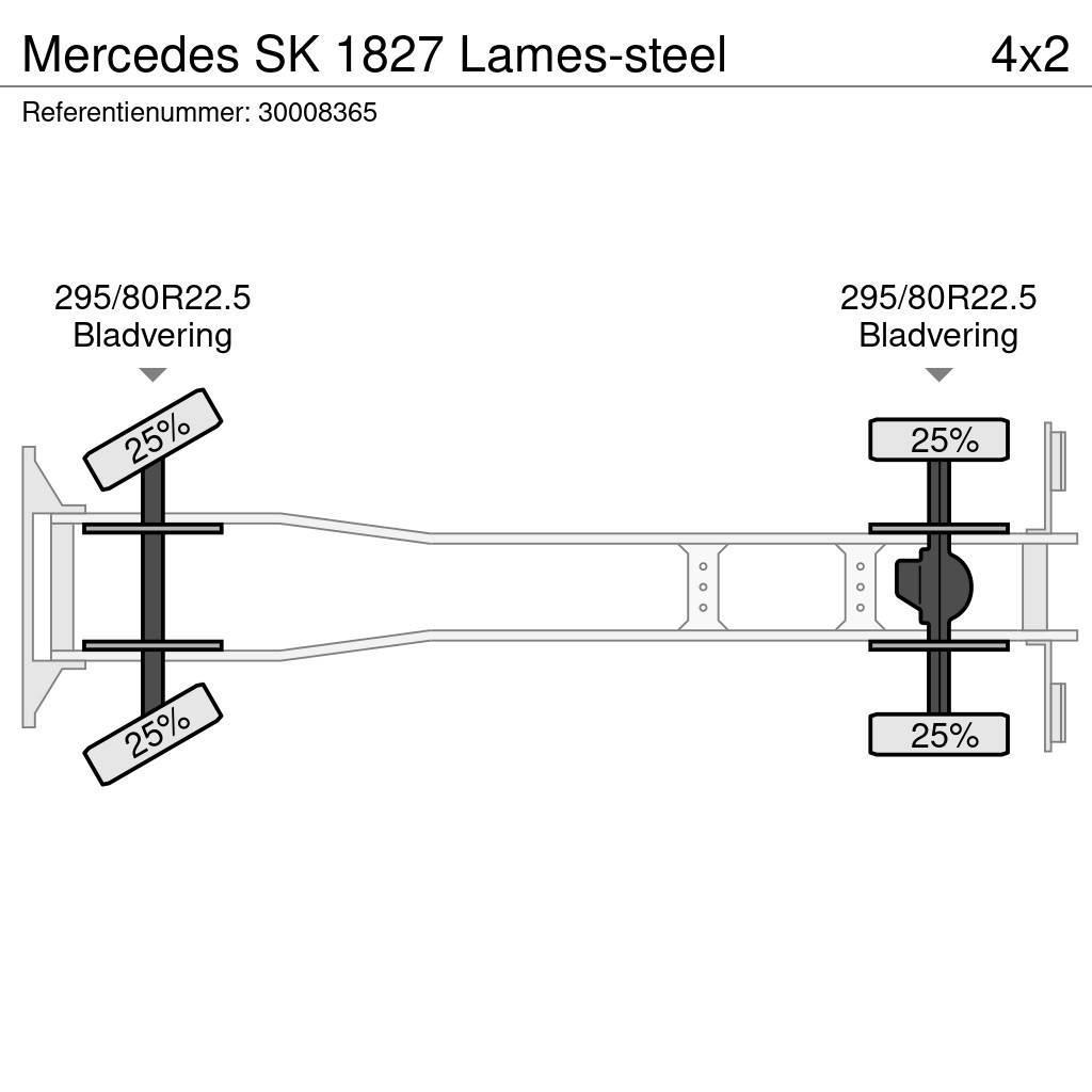 Mercedes-Benz SK 1827 Lames-steel Truck mounted cranes