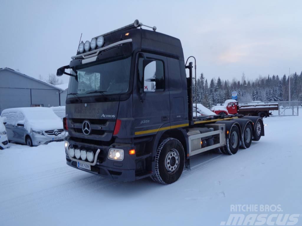 Mercedes-Benz Actros  3351 8x4 Demountable trucks