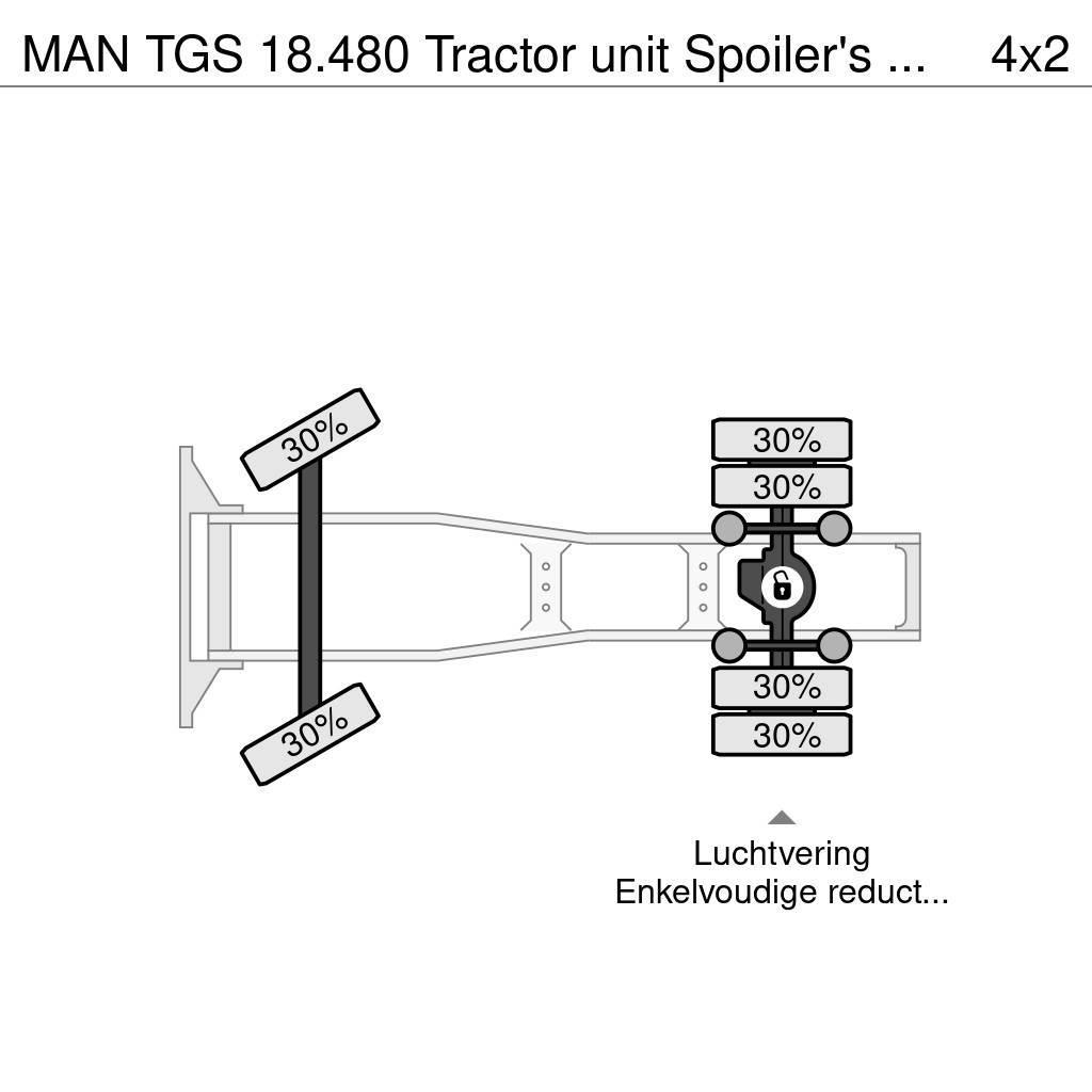 MAN TGS 18.480 Tractor unit Spoiler's Hydraulic unit a Prime Movers