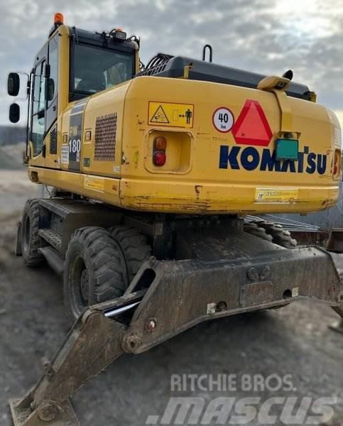Komatsu PW 180-7EO Wheeled excavators