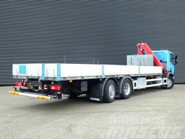 Scania P320 + Effer Truck mounted cranes