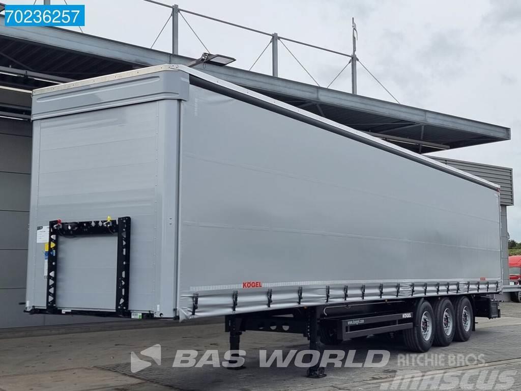 Kögel S24-1 NEW BPW / SAF Liftachse Edscha Fulda tyres Curtain sider semi-trailers