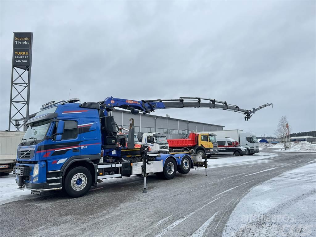 Volvo FM 430 6X2 Truck mounted cranes
