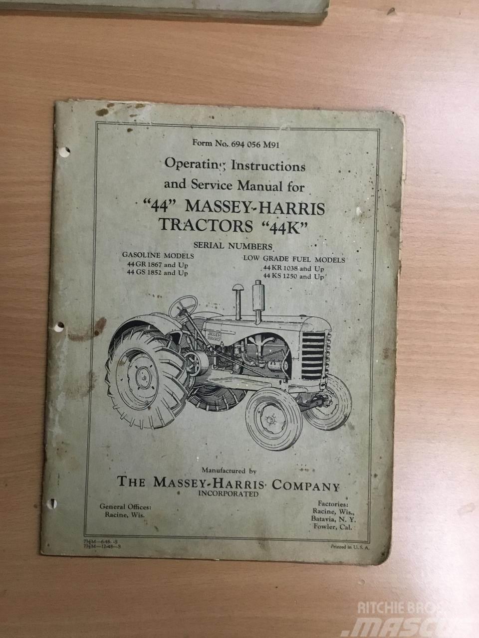 Massey Ferguson Parts list - manual Farm machinery