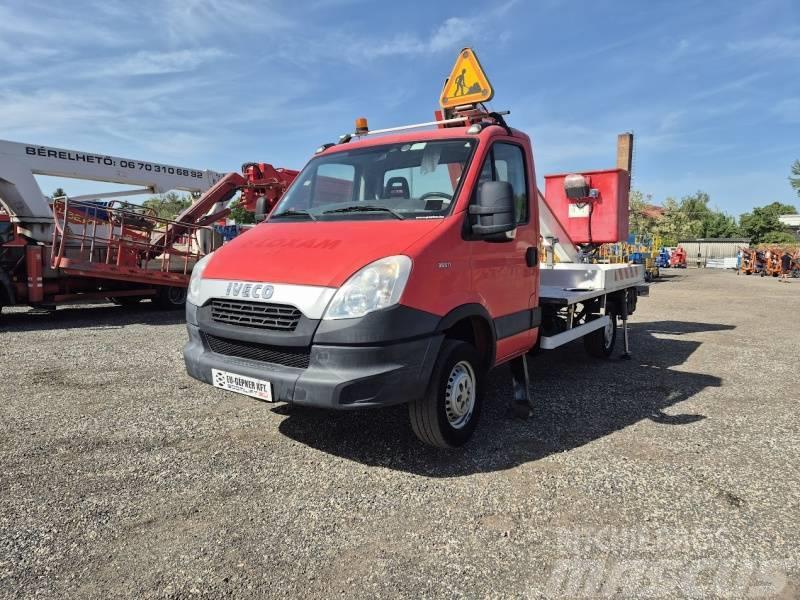 Iveco Daily Multitel 160 ALU DS - 16m Truck mounted platforms