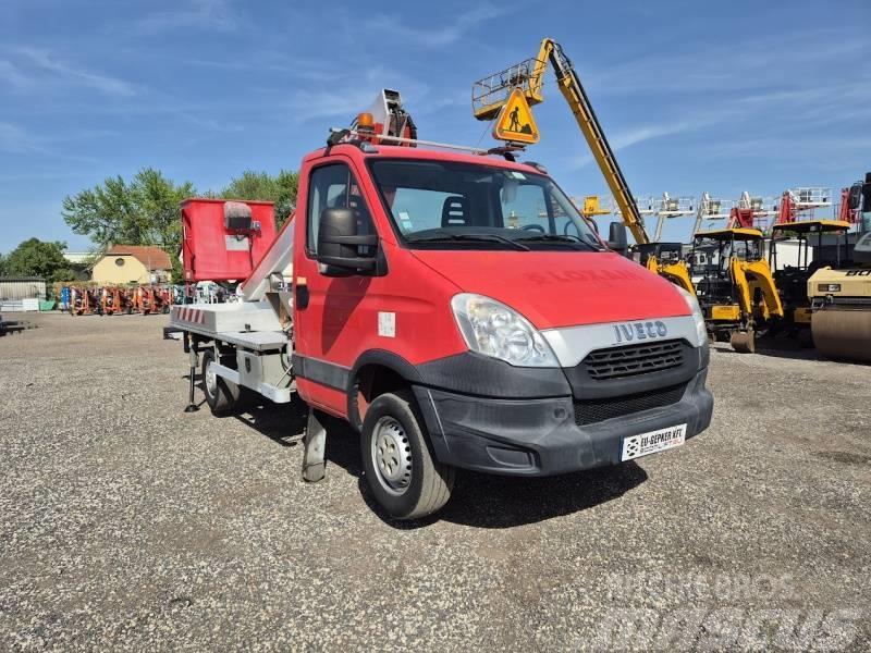 Iveco Daily Multitel 160 ALU DS - 16m Truck mounted platforms