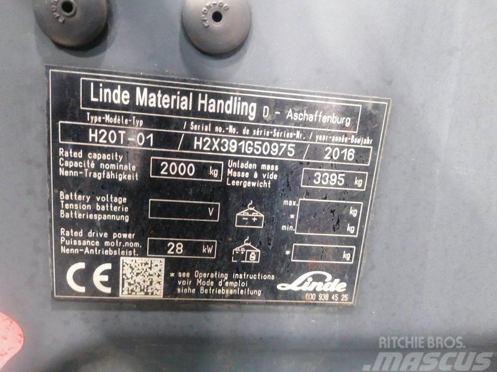 Linde H20T-01 LPG trucks