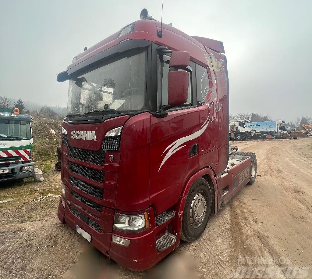 Scania S 500 *ACCIDENTE*DAMAGED*UNFALL* Prime Movers