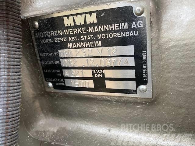 MWM TBD 232 V12 Diesel Generators