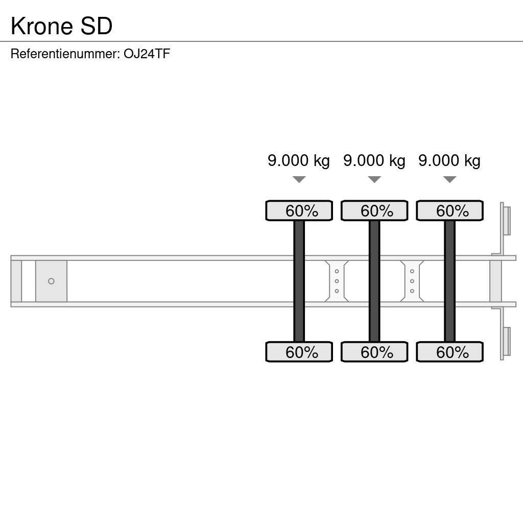 Krone SD Curtain sider semi-trailers