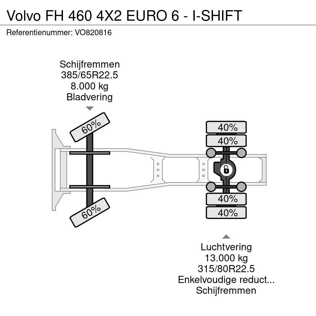 Volvo FH 460 4X2 EURO 6 - I-SHIFT Prime Movers