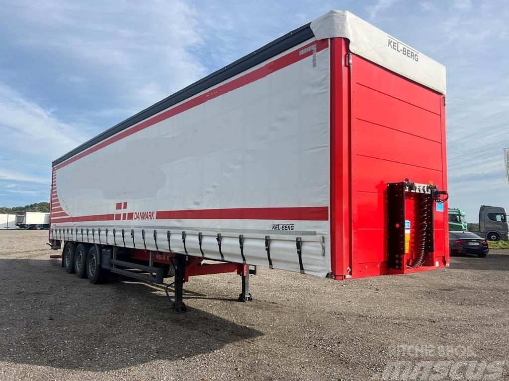 Kel-Berg 2500kg lift Curtain sider semi-trailers