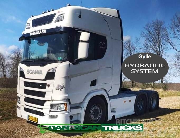 Scania R500 6x2 2950mm Gylle Hydr. Prime Movers