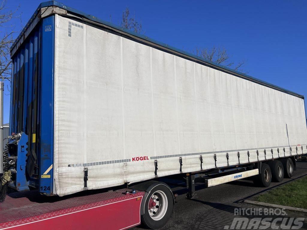 Krone SD 3x BPW 1362x248x300 Curtain sider semi-trailers