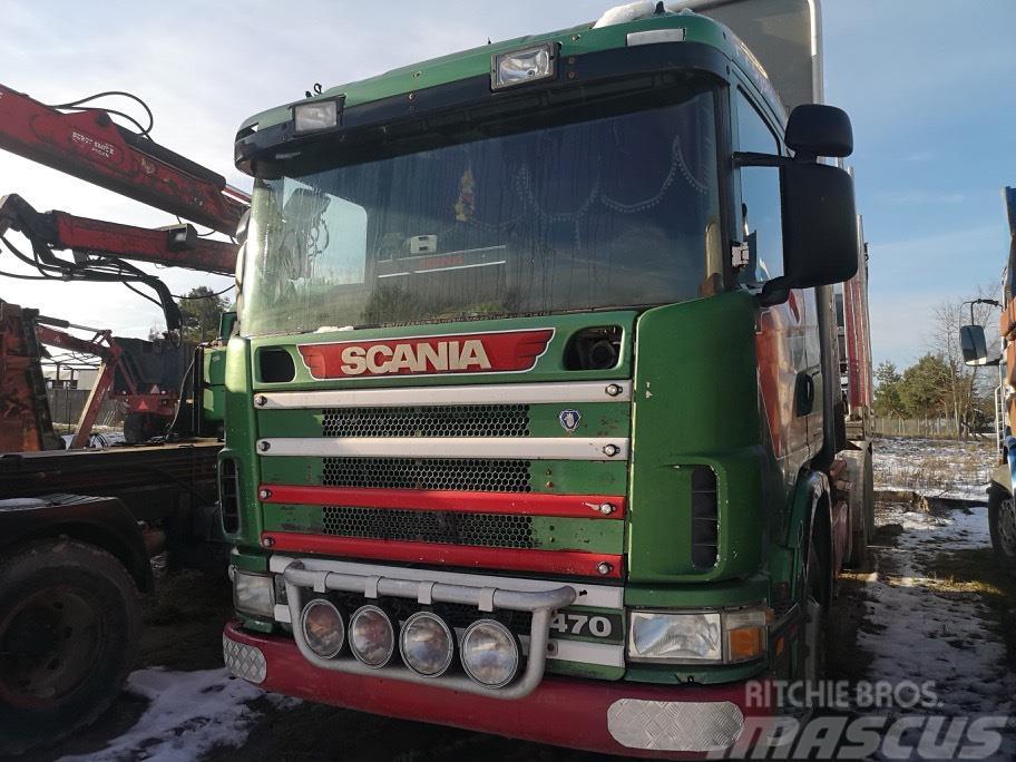 Scania 124 Truck mounted cranes